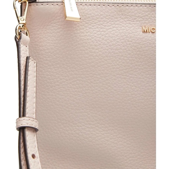 Michael Kors Soft Pink 2Pcs Set grained leather crossbody bag/coin purse• - Picture 3 of 10